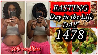 Intermittent Fasting What I Eat in a Day FAST with me 60 LBS weight loss [upl. by Ydoc42]