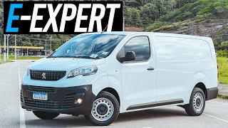 Furgão elétrico no diaadia  Peugeot EExpert compensa  Curiosidade Automotiva® [upl. by Ihsar]