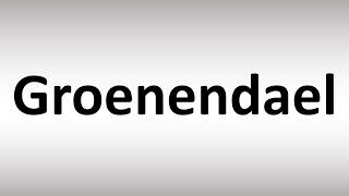 How to Pronounce Groenendael Belgian Dog Breed [upl. by Nosemyaj204]