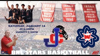 BNL LIVE BNL STARS BASKETBALL vs Jennings County [upl. by Orsola137]