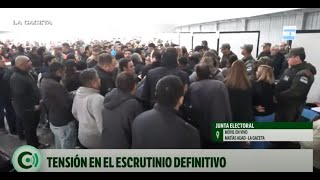 La Junta Electoral le pidió a LA GACETA no filmar los incidentes y que se retire [upl. by Krasnoff348]