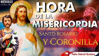 HORA DELA MISERICORDIA Coronilla dela Misericordia Santo Rosario de hoy miércoles 14 de febrero 2024 [upl. by Enorel233]