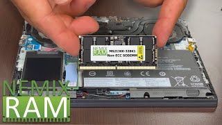 NEMIX RAM Laptop Memory Upgrade [upl. by Aldrich]