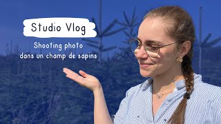 ✨ Vlog Calendrier de lavent 2024 n°3 ✨ Cest lheure du shooting photo dans les sapins [upl. by Fransen711]