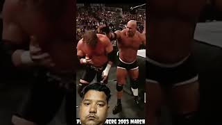 Goldberg vs triple H amazing fight wwe goldberg era [upl. by Flory]