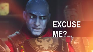 Zavala Meme quotExcuse Mequot Season of the Chosen Destiny 2 Cutscene Beyond Light MOTW [upl. by Norrv683]