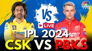 IPL 2024 LIVE PBKS vs CSK LIVE Match  Punjab Vs Chennai Super Kings LIVE Score  IPL 2024  N18L [upl. by Balthazar]