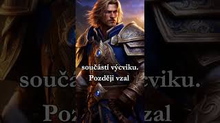 Muradin Bronzebeard naučil Arthase bojovat warcraft wow arthas worldofwarcraft [upl. by Mattox171]