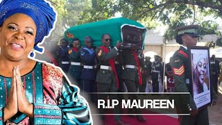 BREAKING  Late former First Lady Mrs MAUREEN MWANAWASA has been put to rest [upl. by Llereg]