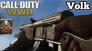 Call of Duty WW2  NEW VOLKSSTRURMGEWEHR Best Gun In COD WW2  New Volk DLC AR Gameplay [upl. by Eedrahc]