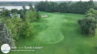 Guelph Lakes Golf amp Country Club  Hole 1 Flyover [upl. by Airetas]