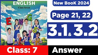 ৭ম শ্রেণির ইংরেজি ২০২৪  Class 7 English Chapter 3 answer Class 7 english 3132 question answer [upl. by Zoila]