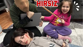 ZEYNEP HİRANUR EVİNE HIRSIZ GİRİYORبابا جاب لي بالون  جنى مقداد  طيور بيبي [upl. by Gnah]