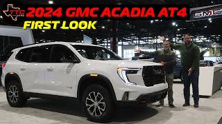 Is the New GMC Acadia AT4 better than Explorer Timberline  First Look [upl. by Huxham241]