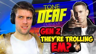 GEN Z IS TROLLING EMINEM  This Is Just Embarrassing Cancel Em [upl. by Leoline]