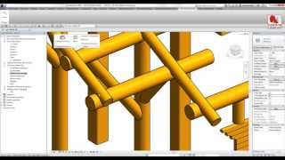 Godzina z eskpertem  Drewniane konstrukcje szkieletowe w Revit 2014 Od modelu do dokumentacji [upl. by Strang]