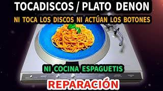 Tocadiscos DENON  Diagnóstico y reparación [upl. by Sosthina]