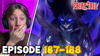 GAJEEL IS INSANE  Fairy Tail Episode 187 amp 188 Reaction [upl. by Libby]