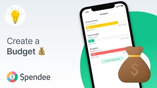 How to Create a Budget in SPENDEE App [upl. by Swee]