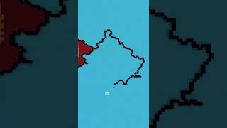 Building Kosovo in 3 Scales kosovo kosova maps flags minecraft [upl. by Ssew155]