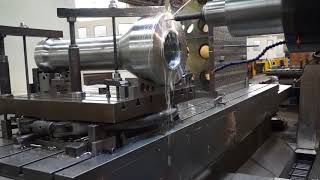 Toshiba Shibaura BP130P40 51quot TableType CNC Horizontal Boring Mill at Auction [upl. by Polly179]