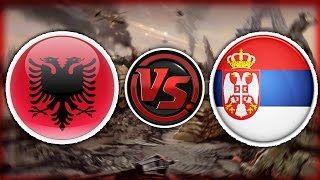 ALBANIA VS SERBIA  Lufta Po Afrohet  Minecraft Shqip  Episodi i 1 [upl. by Norm2]