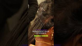 Permanent Hair Extensions  Lafrio Salon and Academy  Madurai hairextensions Lafrio [upl. by Arriec138]