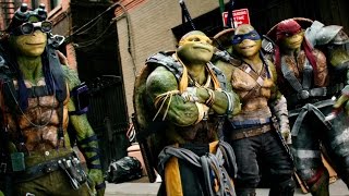 Teenage Mutant Ninja Turtles Mutant Mayhem  quotBack To Schoolquot Clip 2023 Movie  Seth Rogen [upl. by Oyam]