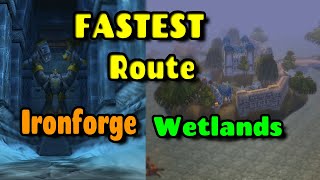 WoW Season of Discovery Ironforge to Wetlands [upl. by Lamak]