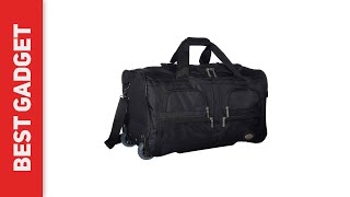 The Best Lightweight Luggages  Rockland Rolling Duffel Bag Review [upl. by Kirtley]