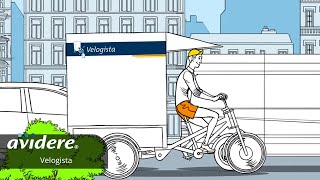 Erklärfilm Citylogistik mit ElektroLastenrädern [upl. by Alohcin]