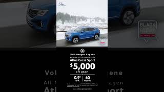 New 2024 Volkswagen Atlas Cross Sport Black Friday Specials [upl. by Oirasec502]