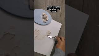 Diy Sculpture Painting Paste Recipe sculpturepainting tutorial viral shorts [upl. by Phylis]