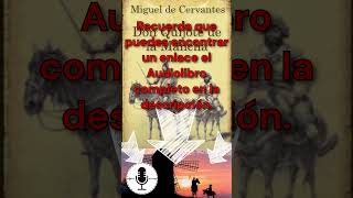 Las 5 Mejores Frases de DON QUIJOTE DE LA MANCHA audiolibrosenespañol libros audiolibrosgratis [upl. by Anaihk]