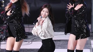 180508 청하ChungHa Full ver Roller Coaster  Bang Bang  Why Dont You Know 경희대국제캠축제 4K 직캠 by 비몽 [upl. by Eecats]