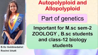 Allopolyploidy Autopolyploidy [upl. by Neil]