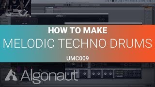 How to make Melodic House and Techno Drums like ARTBAT  ampME  PigampDan UMC009  Algonaut [upl. by Rogozen]