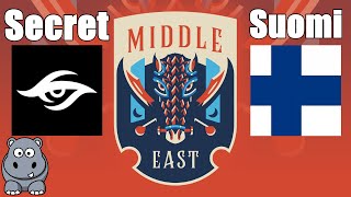 ECL  Middle East Quarters  Secret vs Suomi [upl. by Etezzil]