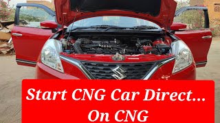 Start Car Direct on CNG  Best Trick [upl. by Ahsahs]