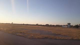 Ondangwa Airport landing [upl. by Aivilys338]