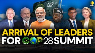 COP28 Summit World leaders arrive for first day of the summit  WION Originals [upl. by Anibas948]