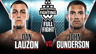 Dan Lauzon vs John Gunderson  WSOF 3 2013 [upl. by Lirva]