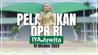 TERNYATA BEGINI  Suasana Pelantikan DPR RI dprri dpppkb pelantikandpr [upl. by Lithea]