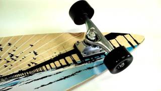 Krown Pintail Wood Sunset Longboard at SoH [upl. by Hennie]