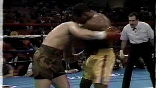 Michael Moorer vs Terry Davis [upl. by Llenrod]