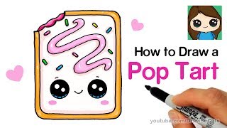 How to Draw a Cute Pop Tart Easy [upl. by Orton77]