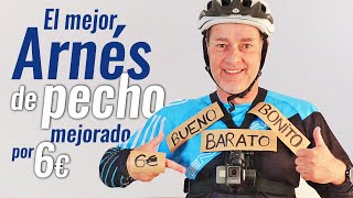 El mejor arnés de pecho para gimbal y GoPro paso a paso [upl. by Elcarim]