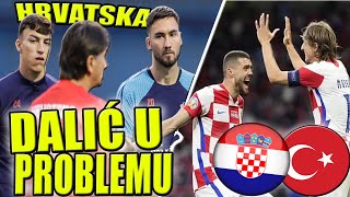 🔴HRVATSKA vs TURSKA🔴 DALIĆ U PROBLEMIMA ALI POBJEDA VODI NA EURO U NJEMAČKU [upl. by Esorbma282]