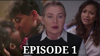 GREYS ANATOMY Season 21 Episode 1 Recap  Ending Explained [upl. by Luelle]