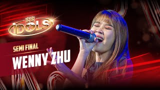 WENNY ZHU  让我一次爱个够YU CHENGQING  MIMI IDOLS SEMI FINAL [upl. by Marabelle]